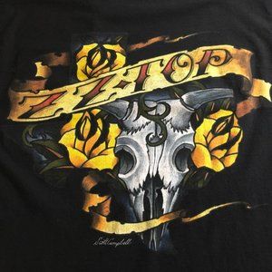 ZZ Top Little Ol Band From Texas T Shirt Campbell